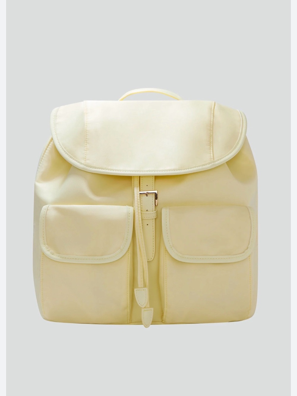 Year of Ours Backpack - Pastel Butter Yellow